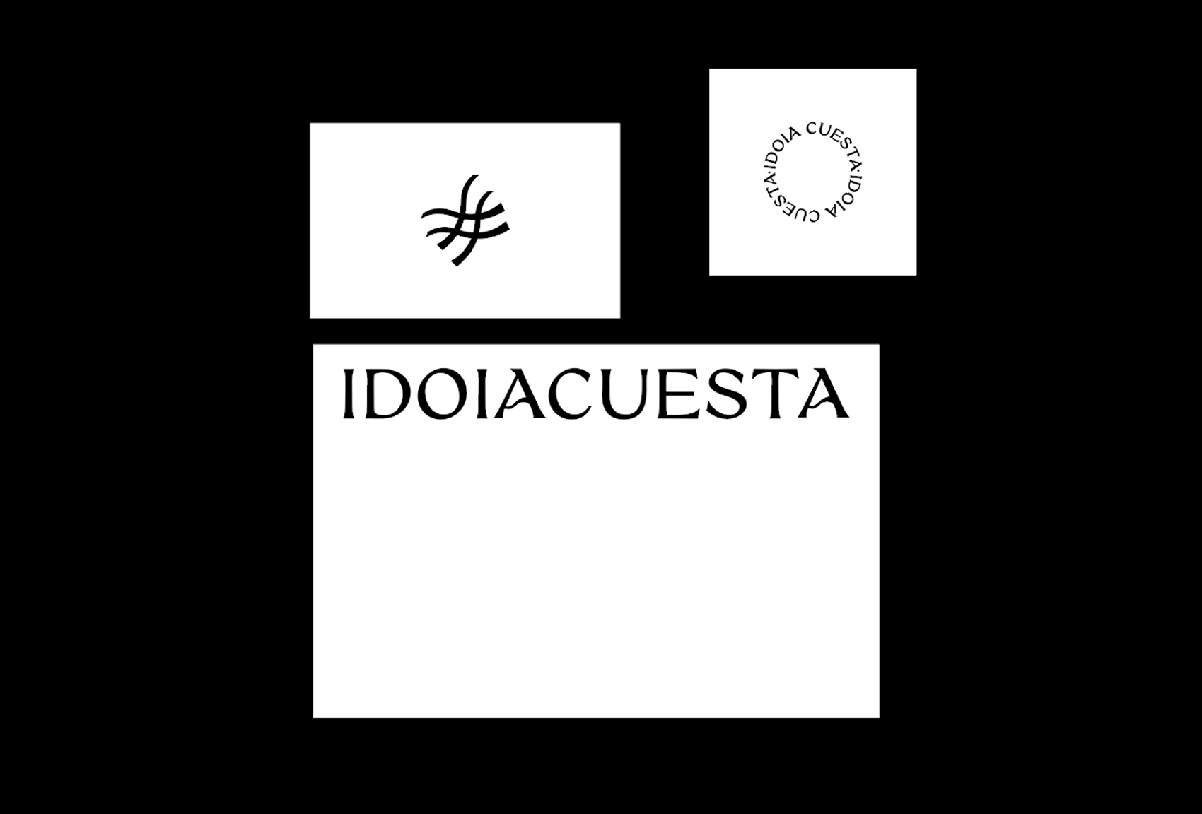 Diseño de identidad corporativa Idoia Cuesta.